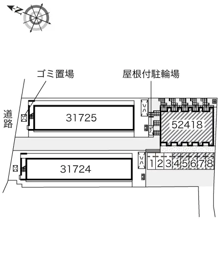 ★手数料０円★さいたま市南区大谷口　月極駐車場（LP）